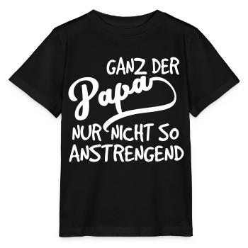 tout à fait le papa pas si épuisant fils fils papa - T-shirt bio MINI CREATOR Stanley/Stella Enfant - noir - Devant - Mikhail (115cm)