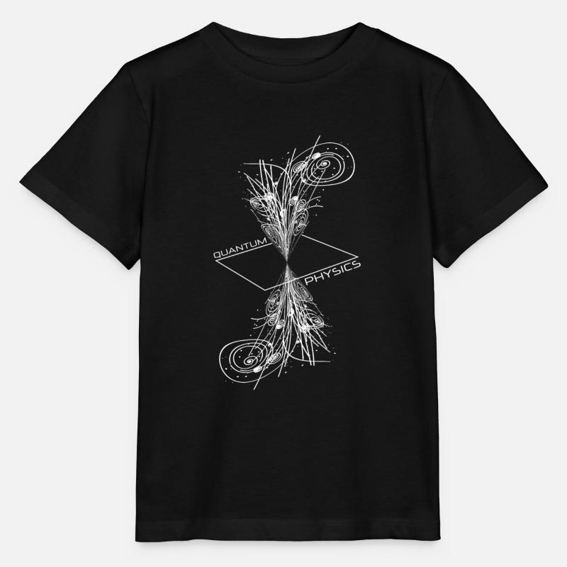 la physique quantique - T-shirt bio MINI CREATOR Stanley/Stella Enfant - noir