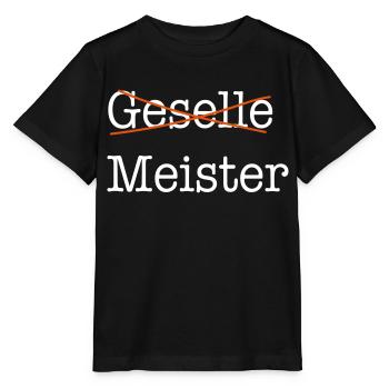 Examen de maîtrise - T-shirt bio MINI CREATOR Stanley/Stella Enfant - noir - Devant - Mikhail (115cm)