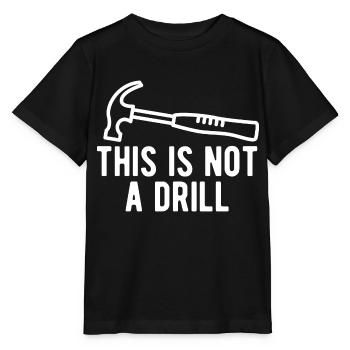 Ce n’est pas un exercice - T-shirt bio MINI CREATOR Stanley/Stella Enfant - noir - Devant - Mikhail (115cm)