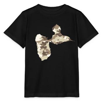 Guadeloupe 971 - Stanley/Stella Kinder T-Shirt MINI CREATOR  - Schwarz - Vorne - Mikhail (115cm)