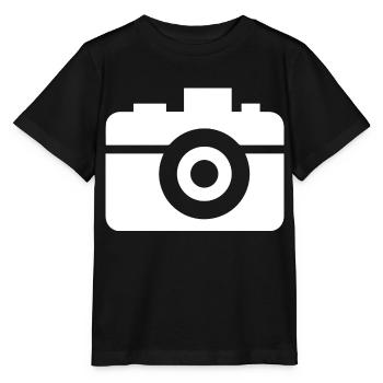 caméra de film de photographie - T-shirt bio MINI CREATOR Stanley/Stella Enfant - noir - Devant - Mikhail (115cm)