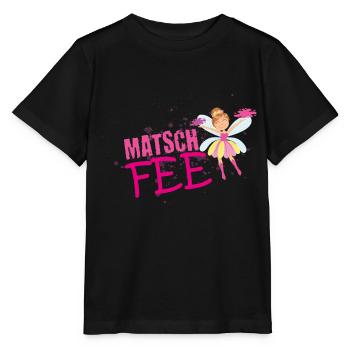 Muddy run shirt mud Matsch Laufshirt Fee Team Frau - Stanley/Stella Kinder T-Shirt MINI CREATOR  - Schwarz - Vorne - Mikhail (115cm)