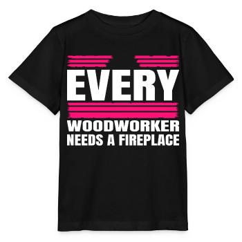 carpenter cutter men a carpenters prayer tshirts - Stanley/Stella Kinder T-Shirt MINI CREATOR  - Schwarz - Vorne - Mikhail (115cm)