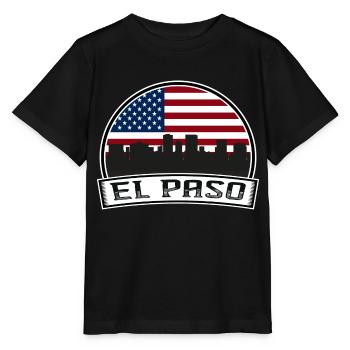 El Paso - T-shirt bio MINI CREATOR Stanley/Stella Enfant - noir - Devant - Mikhail (115cm)