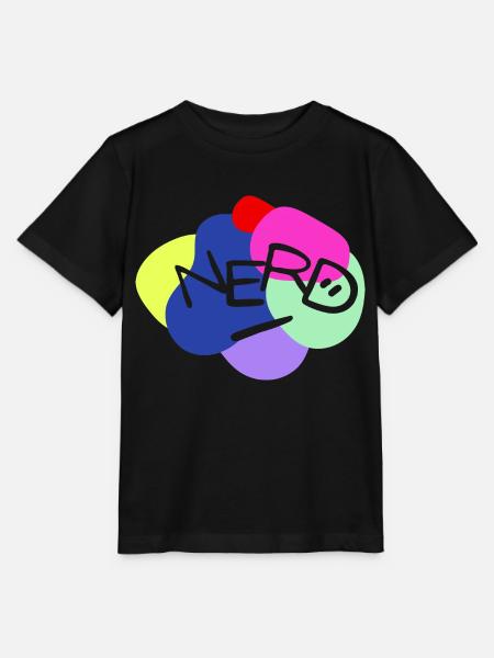 NERD - Stanley/Stella Kinder T-Shirt MINI CREATOR  - Schwarz