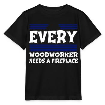 carpenter funny tshirts john carpenter lumber - Stanley/Stella Kinder T-Shirt MINI CREATOR  - Schwarz - Vorne - Mikhail (115cm)