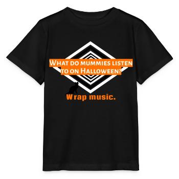 I love clothes / Halloween Special - Stanley/Stella Kinder T-Shirt MINI CREATOR  - Schwarz - Vorne - Mikhail (115cm)