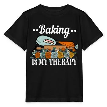 Boulangerie Baker Boulangerie Boulangerie Gâteau de confiserie - T-shirt bio MINI CREATOR Stanley/Stella Enfant - noir - Devant - Mikhail (115cm)