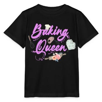 Boulangerie Baker Boulangerie Boulangerie Gâteau de confiserie - T-shirt bio MINI CREATOR Stanley/Stella Enfant - noir - Devant - Mikhail (115cm)