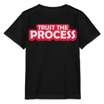 faire confiance au processus Devis - T-shirt bio MINI CREATOR Stanley/Stella Enfant - noir - Devant - Mikhail (115cm)