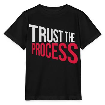 faire confiance au processus Devis - T-shirt bio MINI CREATOR Stanley/Stella Enfant - noir - Devant - Mikhail (115cm)
