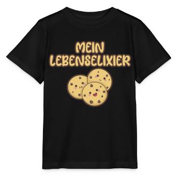 My elixir of life - chocolate cookies - Stanley/Stella MINI CREATOR Kids’ T-Shirt - black - Front - Mikhail (115cm)