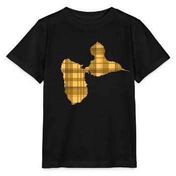 Guadeloupe - Stanley/Stella Kinder T-Shirt MINI CREATOR  - Schwarz - Vorne - Mikhail (115cm)