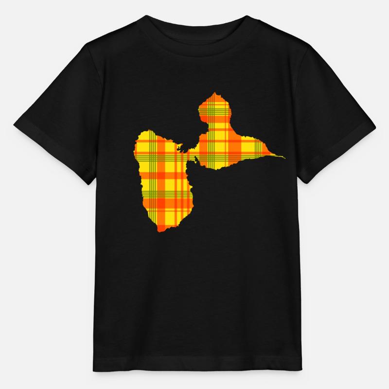 Guadeloupe - Stanley/Stella Kinder T-Shirt MINI CREATOR - Schwarz