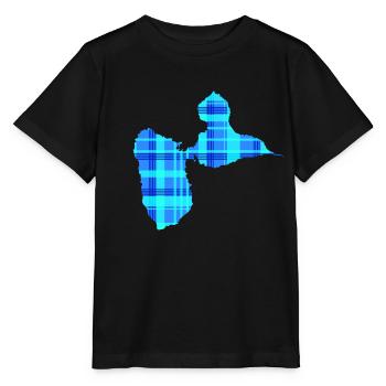 Guadeloupe - Stanley/Stella Kinder T-Shirt MINI CREATOR  - Schwarz - Vorne - Mikhail (115cm)