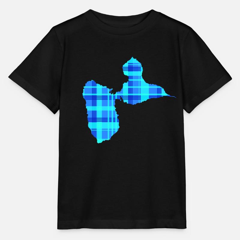 Guadeloupe - T-shirt bio MINI CREATOR Stanley/Stella Enfant - noir