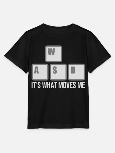 its what moves me - Stanley/Stella Kinder T-Shirt MINI CREATOR - Schwarz
