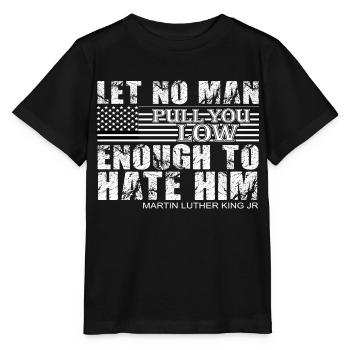 MARTIN LUTHER KING - T-shirt bio MINI CREATOR Stanley/Stella Enfant - noir - Devant - Mikhail (115cm)