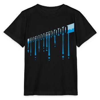 Binary Code Program Language - Stanley/Stella MINI CREATOR Kids’ T-Shirt - black - Front - Mikhail (115cm)