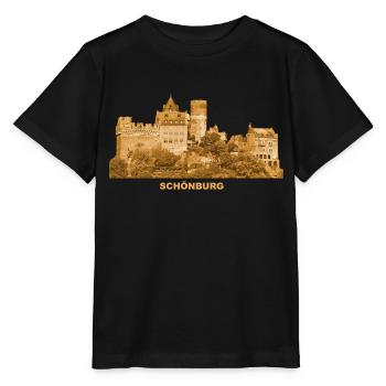 Schönburg Oberwesel Rhénanie-Palatinat - T-shirt bio MINI CREATOR Stanley/Stella Enfant - noir - Devant - Mikhail (115cm)