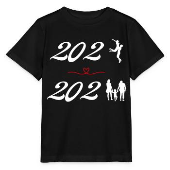 Pregnancy announcement 2023 - Stanley/Stella MINI CREATOR Kids’ T-Shirt - black - Front - Mikhail (115cm)