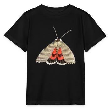 red underwing - Stanley/Stella MINI CREATOR Kids’ T-Shirt - black - Front - Mikhail (115cm)