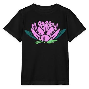 Lotus - Stanley/Stella MINI CREATOR Kids’ T-Shirt - black - Front - Mikhail (115cm)