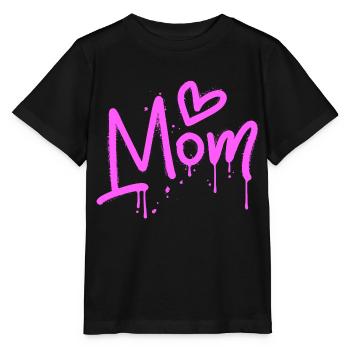 Mutterliebe Graffiti - Stanley/Stella Kinder T-Shirt MINI CREATOR  - Schwarz - Vorne - Mikhail (115cm)