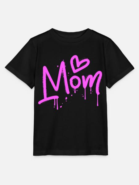 Mutterliebe Graffiti - Stanley/Stella Kinder T-Shirt MINI CREATOR - Schwarz
