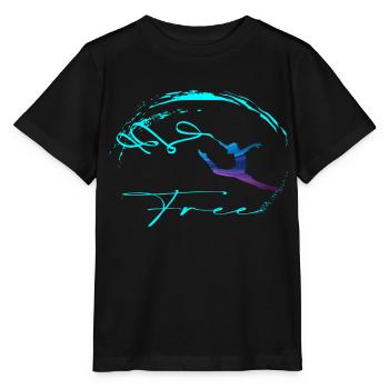 Gymnastique rythmique - T-shirt bio MINI CREATOR Stanley/Stella Enfant - noir - Devant - Mikhail (115cm)