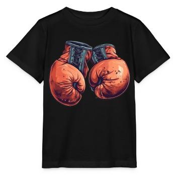 Die Contender-Handschuhe für Champions - Stanley/Stella Kinder T-Shirt MINI CREATOR  - Schwarz - Vorne - Mikhail (115cm)