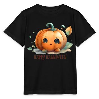Happy Halloween - Kids - Stanley/Stella Kinder T-Shirt MINI CREATOR  - Schwarz - Vorne - Mikhail (115cm)