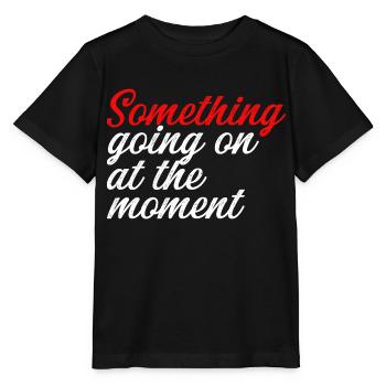 Quelque chose se passe en ce moment - T-shirt bio MINI CREATOR Stanley/Stella Enfant - noir - Devant - Mikhail (115cm)