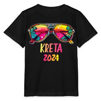 Kreta 2024 - Stanley/Stella Kinder T-Shirt MINI CREATOR  - Schwarz - Vorne - Mikhail (115cm)