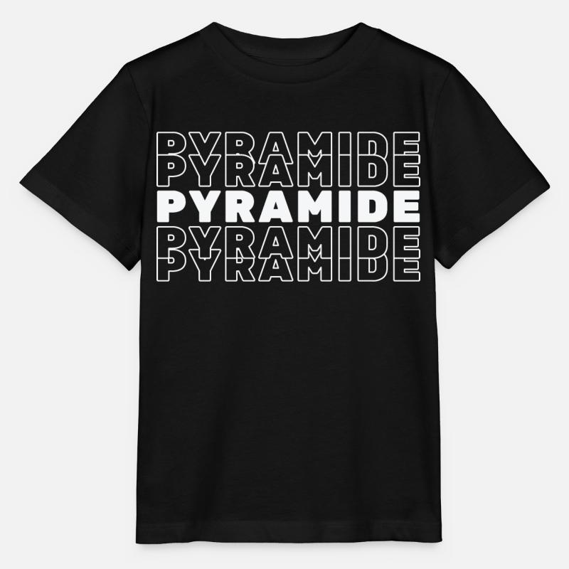 Pyramide - T-shirt bio MINI CREATOR Stanley/Stella Enfant - noir