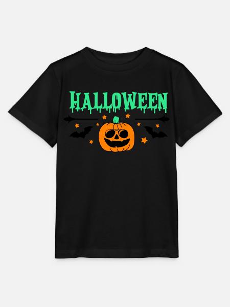 halloween - Stanley/Stella Kinder T-Shirt MINI CREATOR - Schwarz