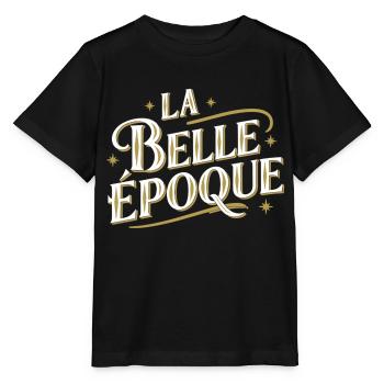 La belle époque - T-shirt bio MINI CREATOR Stanley/Stella Enfant - noir - Devant - Mikhail (115cm)