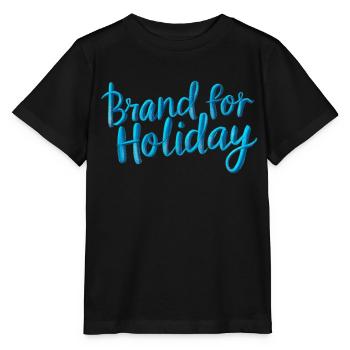 Marque pour les vacances - T-shirt bio MINI CREATOR Stanley/Stella Enfant - noir - Devant - Mikhail (115cm)