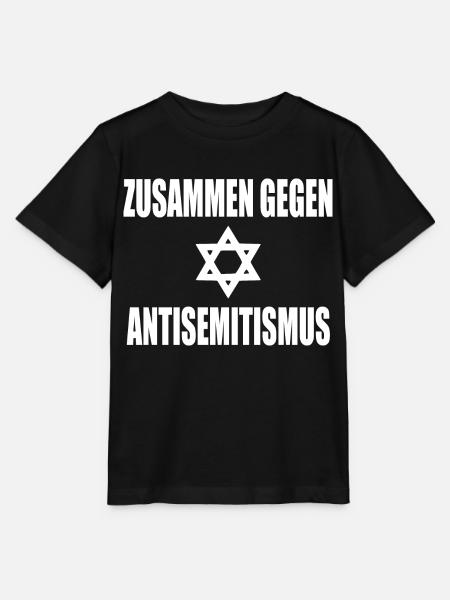 zusammen gegen antisemitismus - Stanley/Stella Kinder T-Shirt MINI CREATOR  - Schwarz