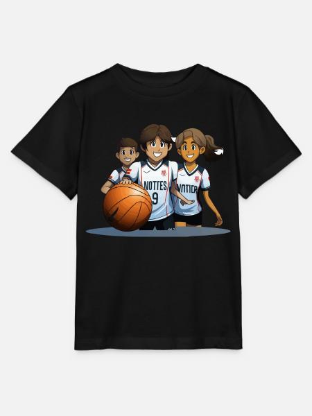 Strand-Vibes - Stanley/Stella Kinder T-Shirt MINI CREATOR  - Schwarz