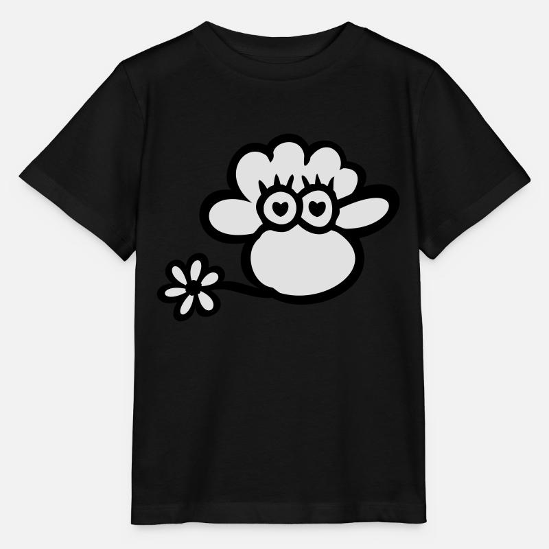 Verliebtes Sheepshead 2farbig - Stanley/Stella MINI CREATOR Kids’ T-Shirt - black