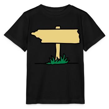 schild_3c - T-shirt bio MINI CREATOR Stanley/Stella Enfant - noir - Devant - Mikhail (115cm)
