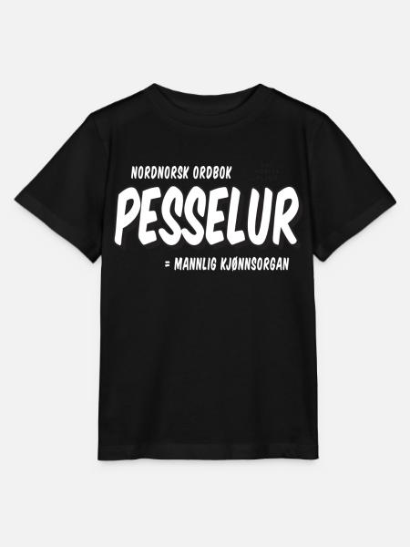 Nordnorsk ordbok: Pesselur :: Det norske plagg - Stanley/Stella MINI CREATOR T-skjorte for barn - svart