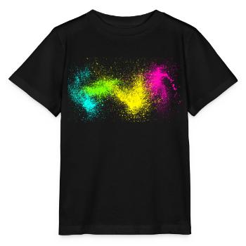 T-Shirt - Stanley/Stella Kinder T-Shirt MINI CREATOR  - Schwarz - Vorne - Mikhail (115cm)