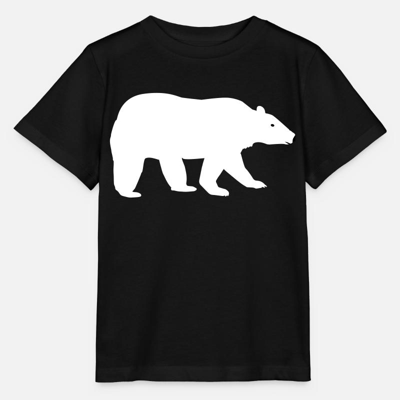 Eisbär - Stanley/Stella Kinder T-Shirt MINI CREATOR  - Schwarz
