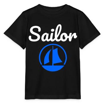 Matrose - Stanley/Stella Kinder T-Shirt MINI CREATOR  - Schwarz - Vorne - Mikhail (115cm)