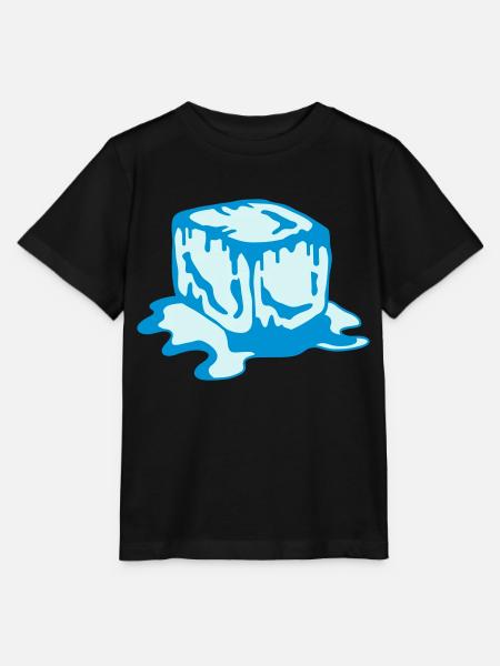 ice cube 2c - Stanley/Stella Kinder T-Shirt MINI CREATOR - Schwarz