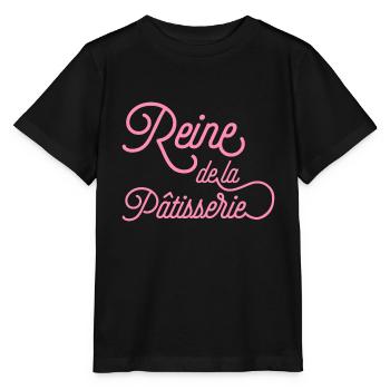 Reine de la patisserie - T-shirt bio MINI CREATOR Stanley/Stella Enfant - noir - Devant - Mikhail (115cm)