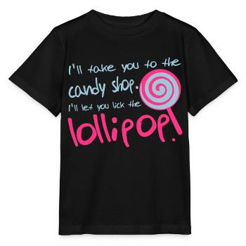 Lollipop - Stanley/Stella MINI CREATOR Kids’ T-Shirt - black - Front - Mikhail (115cm)